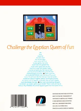 Pyramid (USA) (Unl) box cover back